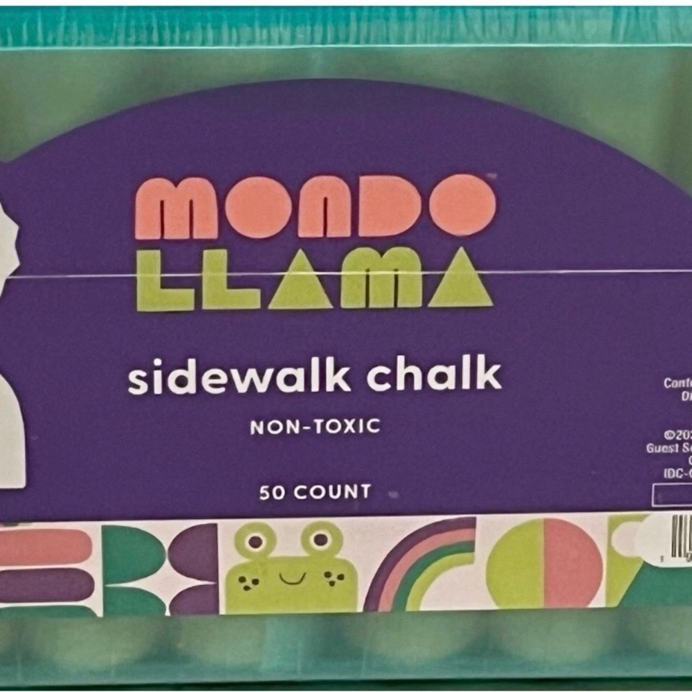 Others Follow Vibrant Sidewalk Chalk Set - 50 Pieces